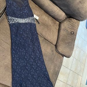 Brand new navy blue dress
